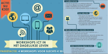Workshops ICT in het dagelijkse leven | Vrijdagvoormiddag 9u00-12u05