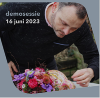 Florist - demo Wout Knuts - Vrijdagavond 16 juni van 18u - 20u (refter nieuwbouw) aansluitend receptie en verloting